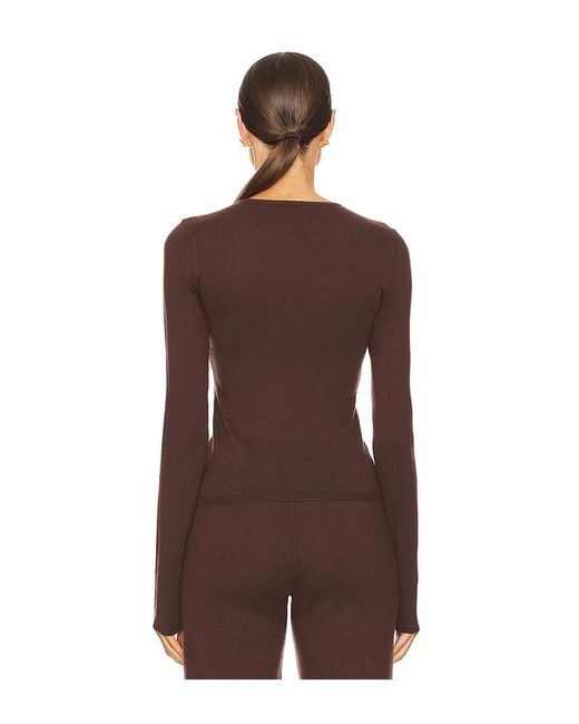 L'academie Brown 'Academie Maradona Knit Top