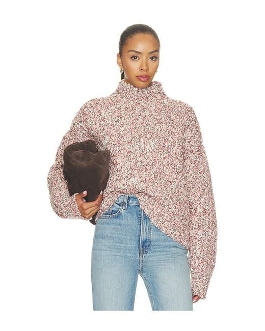 Ulla Johnson Blue Albie Knit Pullover
