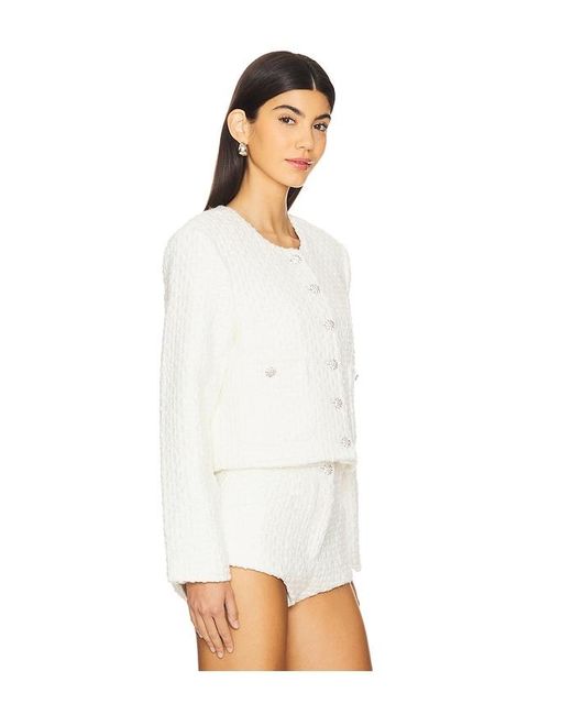 Lovers + Friends White Josephine Jacket
