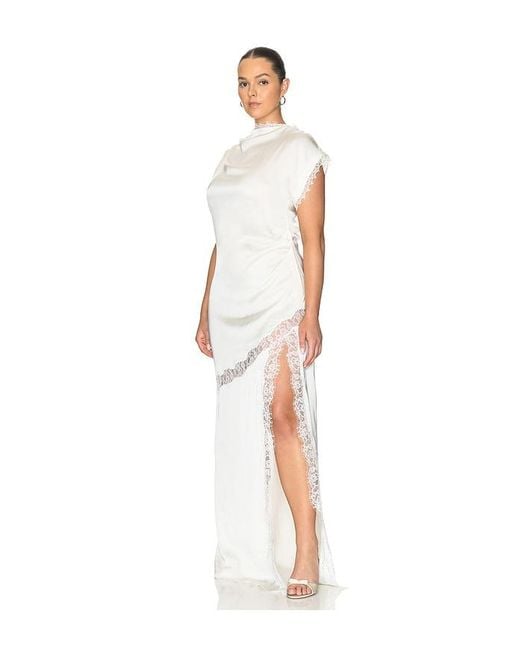 L'academie White Rietta Gown