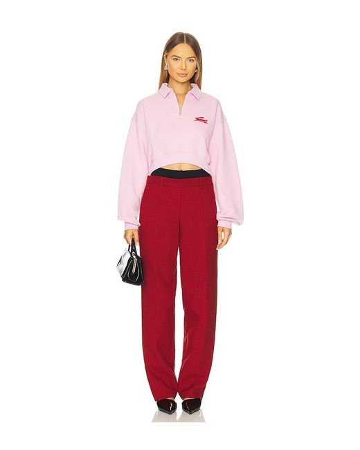 MSGM Red Follow The Rabbit Sweater