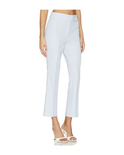 Veronica Beard White Dell Pant