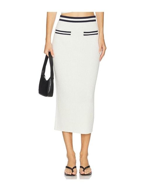 Jonathan Simkhai Multicolor Page Midi Skirt