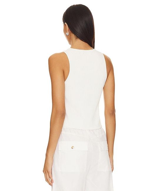Show Me Your Mumu White Time Out Tie Top