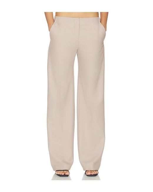HAELO White Straight Leg Trouser