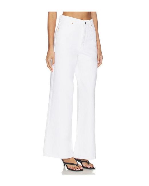 Rolla's White Relaxed Sailor Jeans