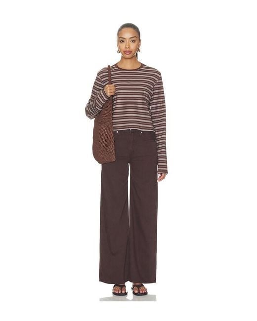 Madewell Brown Ultimate Wide Leg