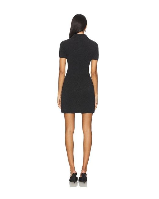 Alexander Wang Black Polo Dress