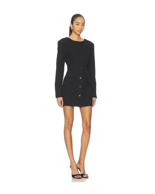 Nbd Black Amina Blazer Mini Dress