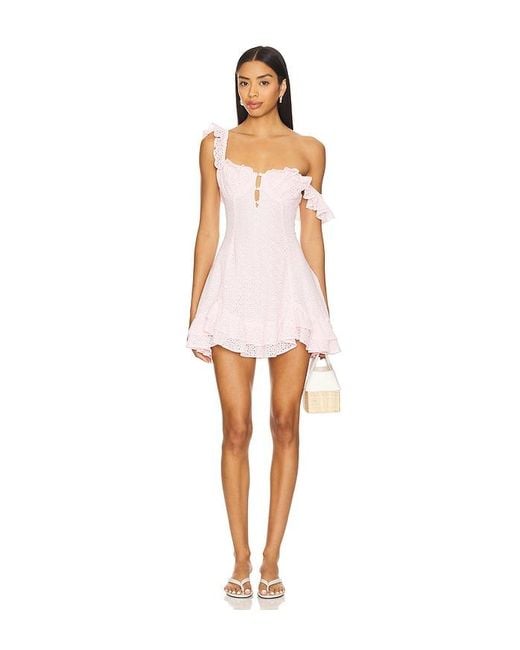 Camila Coelho White Cecilie Mini Dress