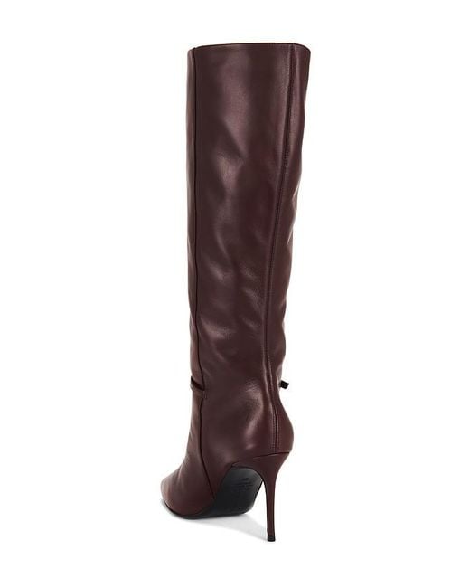 Black Suede Studio Brown Elodie 100 Boot