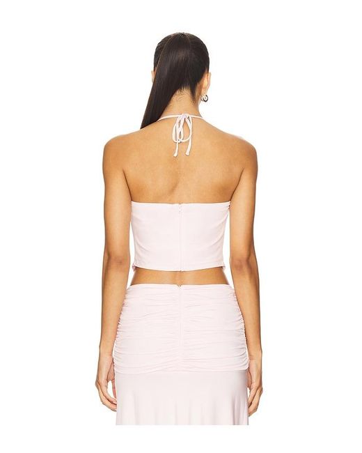 Lovers + Friends Pink Surya Top