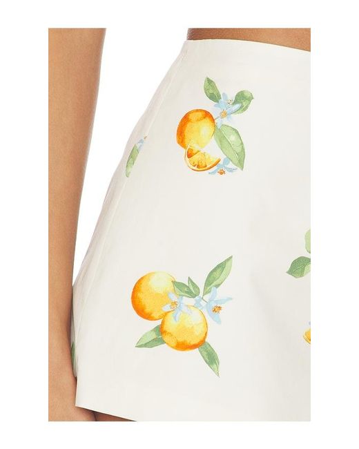 MAJORELLE White Sansa Mini Short