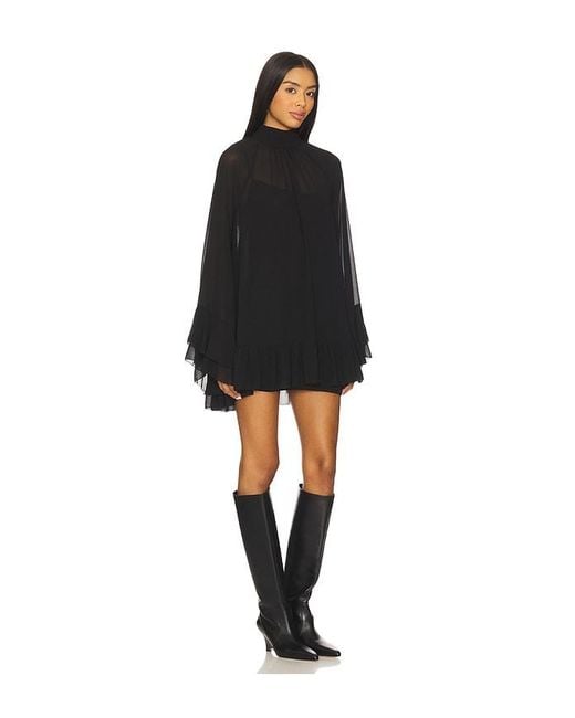 Stone Cold Fox Black X Revolve Nelly Mini Dress