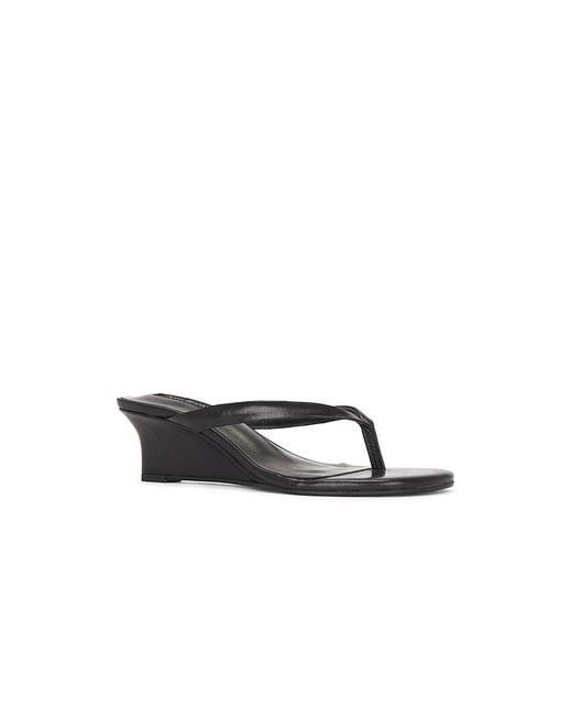 Tony Bianco Black Edgy Sandal