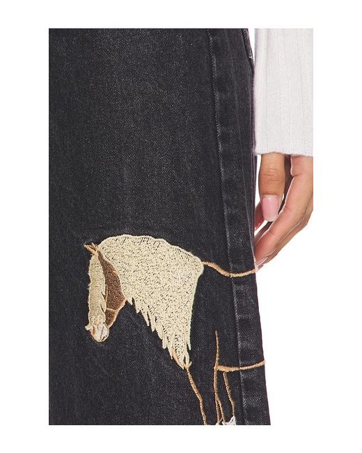 Urban Outfitters Black Horsey Jeans