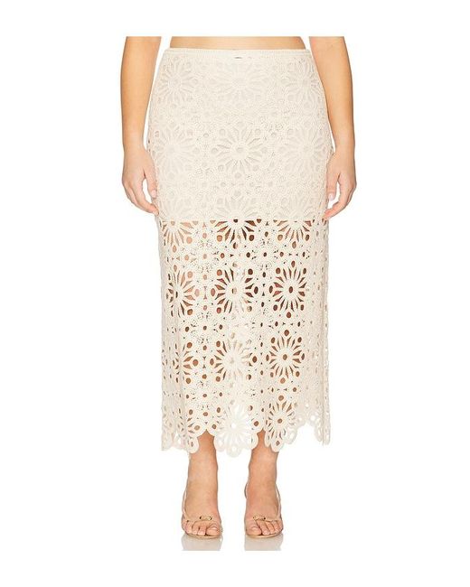 L'academie Natural 'Academie Shay Midi Skirt
