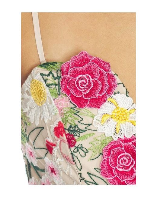 Elliatt White Flora Gown