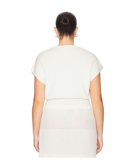 L'academie White 'Academie Cheryl Breezy Top