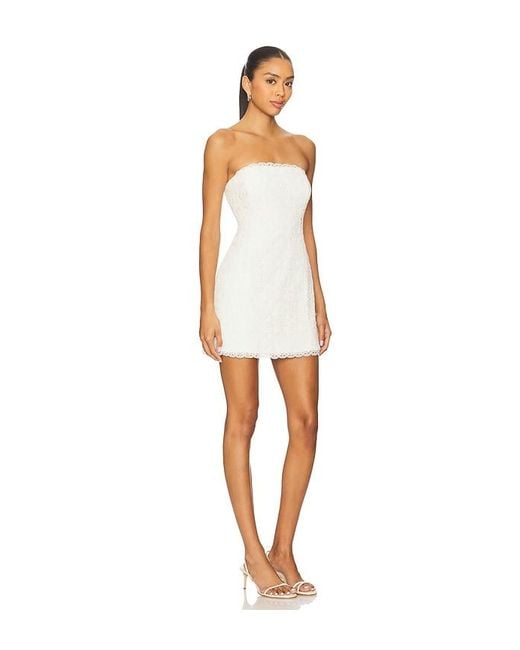 Cami NYC White Kleid Yareli
