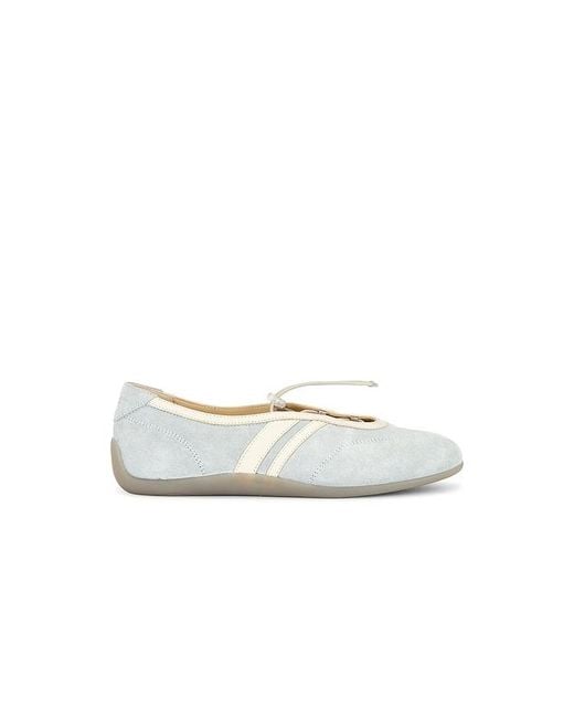 Vagabond White Hollie Suede Sneaker