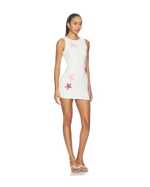 MORE TO COME White Kalli Mini Dress
