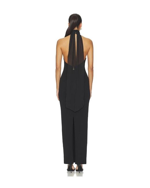 Nookie Black Martini Halter Gown