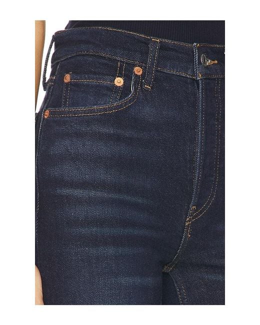 Re/done Blue 70S Bootcut Jeans