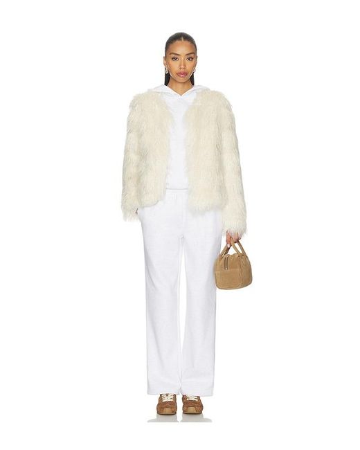 Unreal Fur White Sphere Jacket
