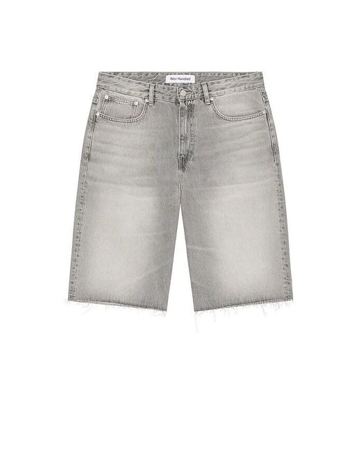 Won Hundred Gray Kayce Denim Shorts for men