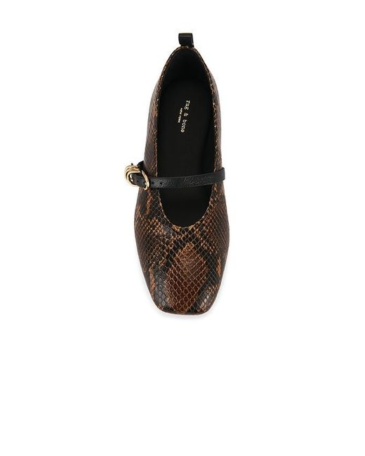 Rag & Bone Multicolor Spire Mary Jane Flat