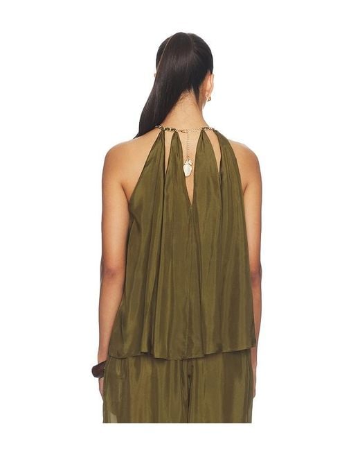 Zimmermann Green Mahon Blouse