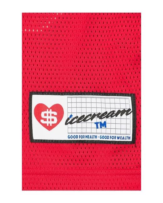 ICECREAM Red For Us Jersey for men