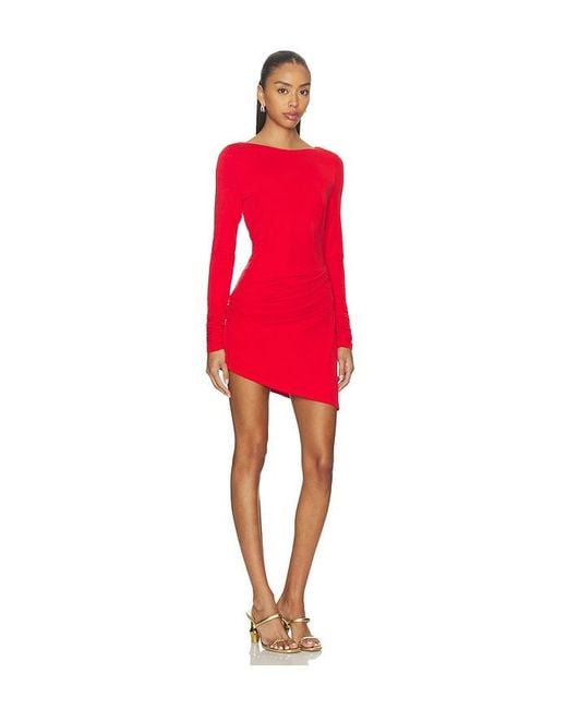 Madison The Label Red Paris Mini Dress