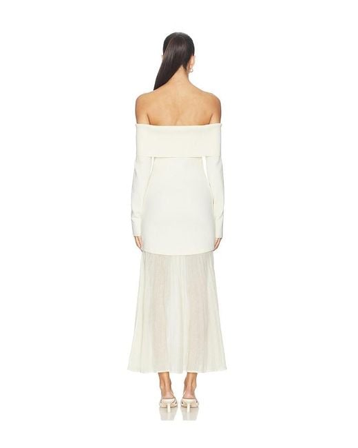 Astr White Lidia Dress