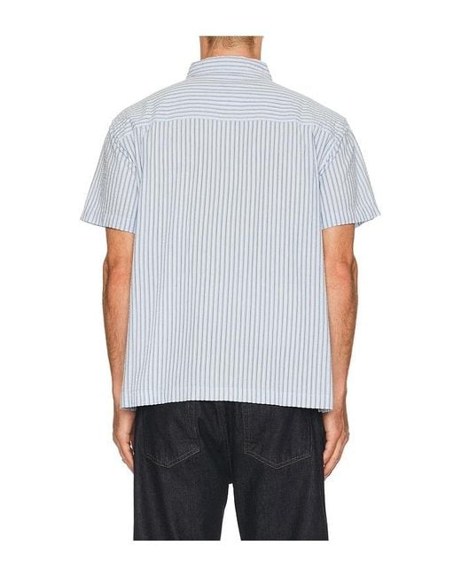 Obey White Alan Woven Shirt for men