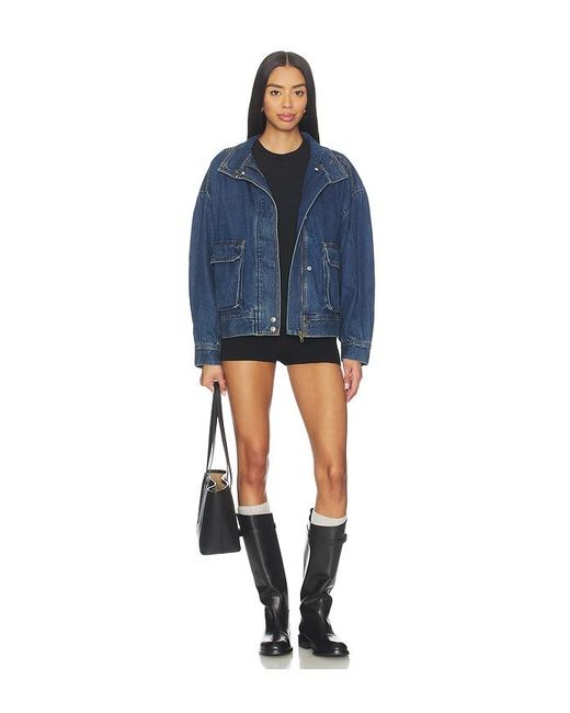 Levi's Blue Blouson Trucker