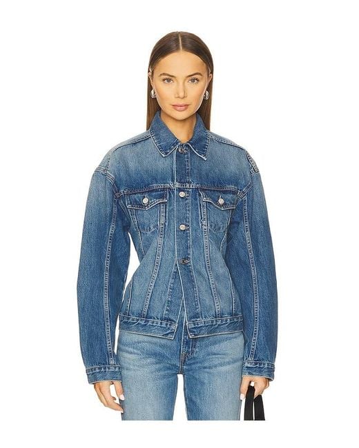 GRLFRND Blue Simone Jacket
