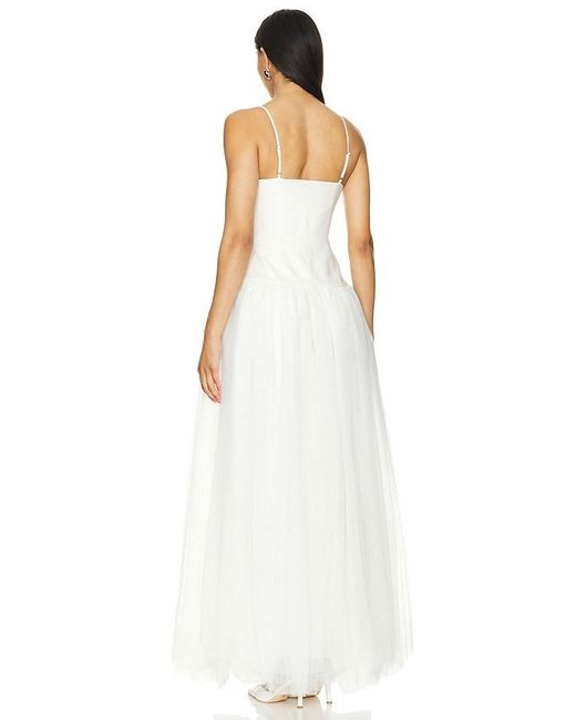 Nbd White Fraser Maxi Dress