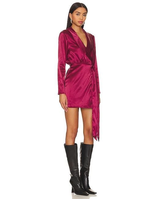 superdown Red Jennie Mini Dress