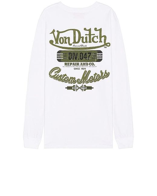 Camiseta Von Dutch de hombre de color Multicolor