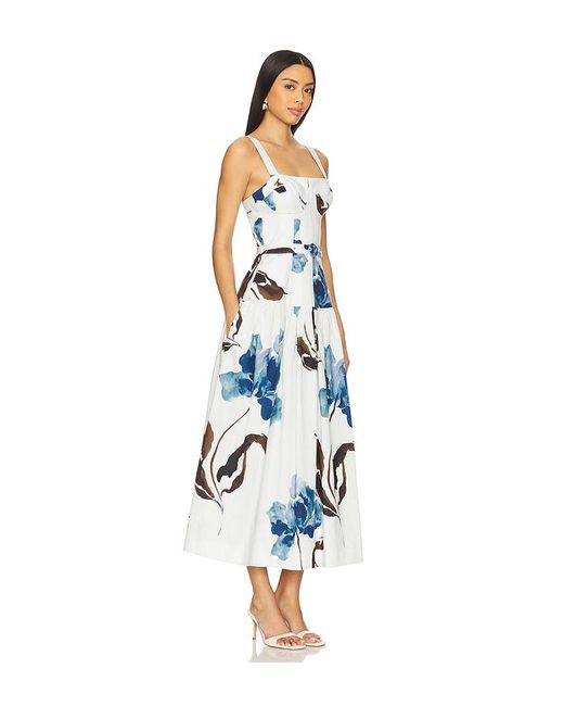 Nicholas Lidia Dress White