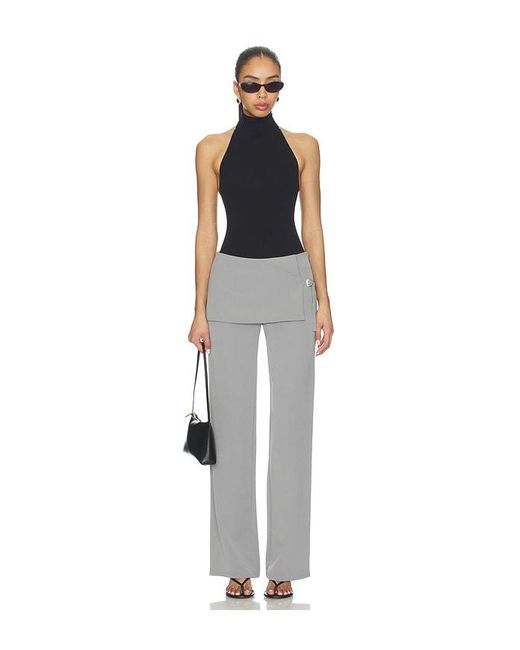 ALL THE WAYS Gray Mavis Pant