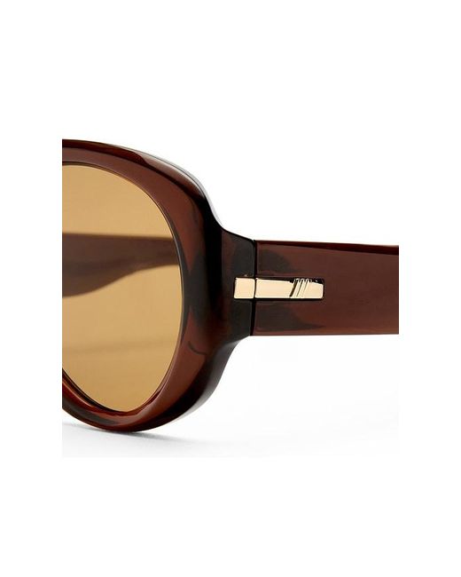 Le Specs Brown Dream Boat Sunglasses