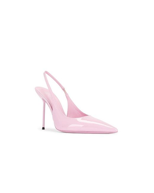 Paris Texas Pink Lidia Slingback Heel