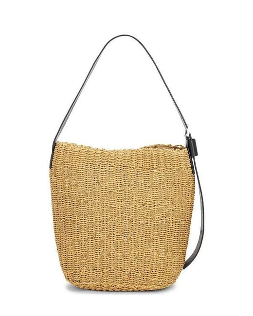 SAC À BANDOULIÈRE EN PAILLE ALBA en Neutral. AllSaints en coloris Multicolor