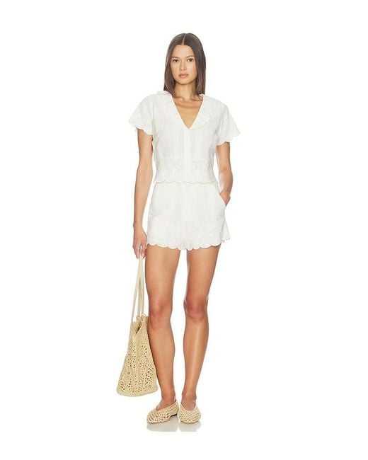 Show Me Your Mumu White Lyla Top