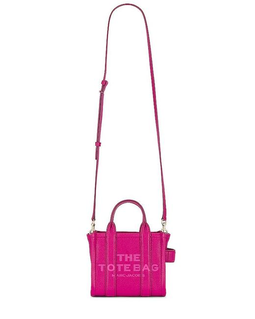 Marc Jacobs Pink The Leather Crossbody Tote Bag