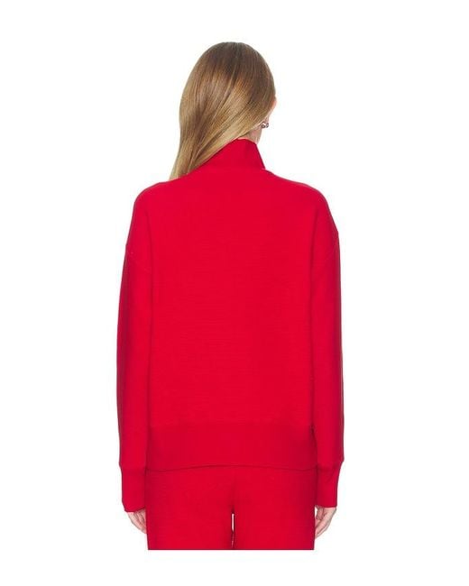 Negative Underwear Red Waffle Knit Pullover
