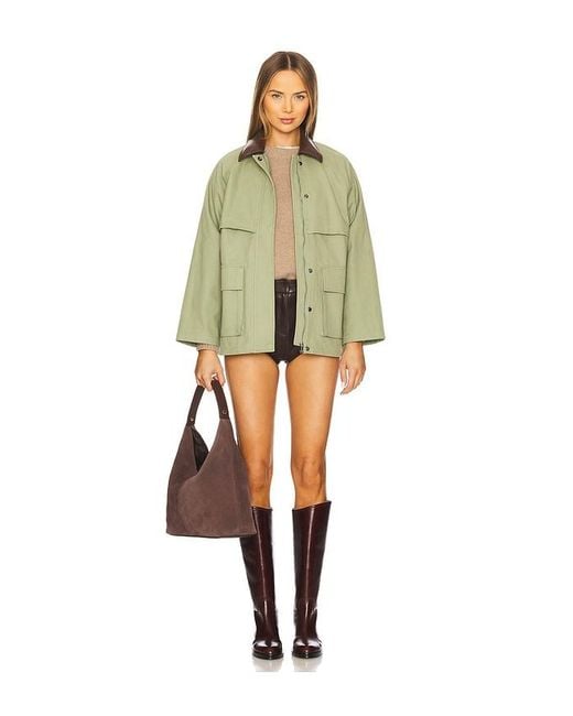 Lovers + Friends Green Peyton Jacket